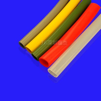 多顏色大口徑環保硅膠管